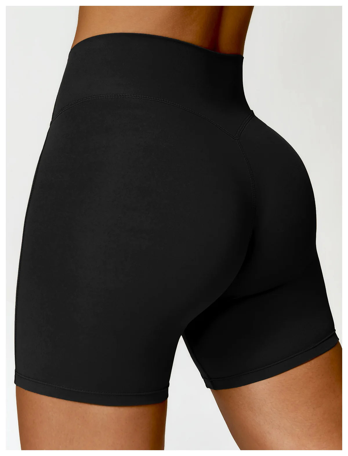 Fitness Shorts Women Yoga Shorts Running Cycling Shorts Breathable Sports Leggings High Waist Workout Gym Push Up Shorts Tights