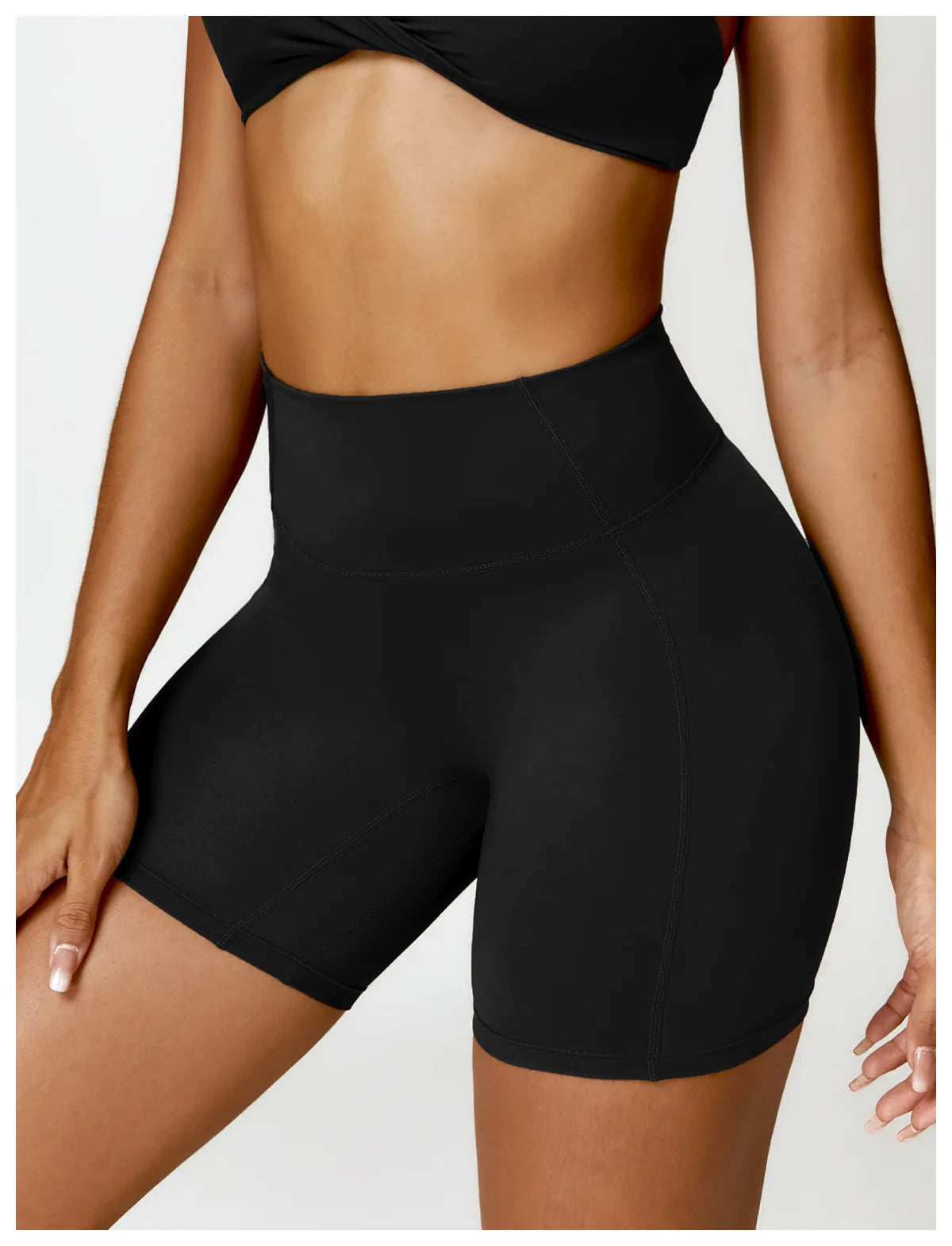 Fitness Shorts Women Yoga Shorts Running Cycling Shorts Breathable Sports Leggings High Waist Workout Gym Push Up Shorts Tights