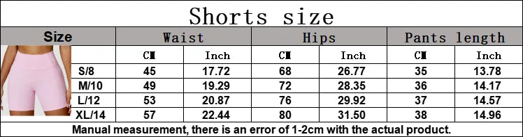 Fitness Shorts Women Yoga Shorts Running Cycling Shorts Breathable Sports Leggings High Waist Workout Gym Push Up Shorts Tights