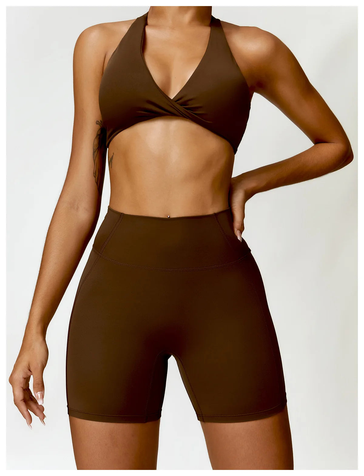 Fitness Shorts Women Yoga Shorts Running Cycling Shorts Breathable Sports Leggings High Waist Workout Gym Push Up Shorts Tights