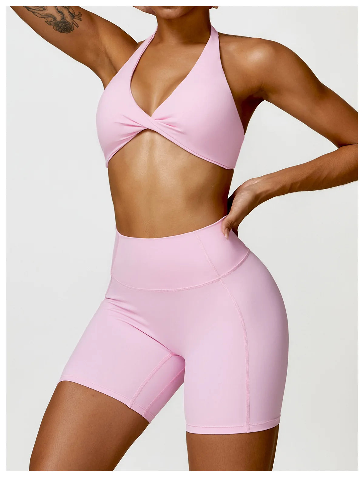 Fitness Shorts Women Yoga Shorts Running Cycling Shorts Breathable Sports Leggings High Waist Workout Gym Push Up Shorts Tights