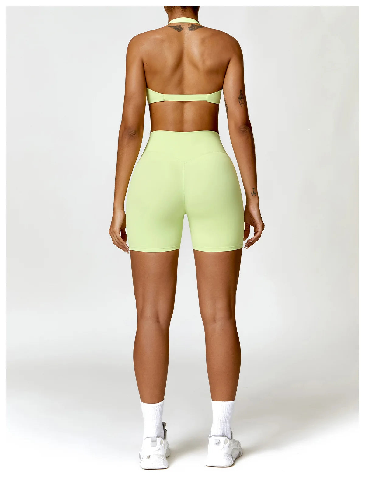 Fitness Shorts Women Yoga Shorts Running Cycling Shorts Breathable Sports Leggings High Waist Workout Gym Push Up Shorts Tights