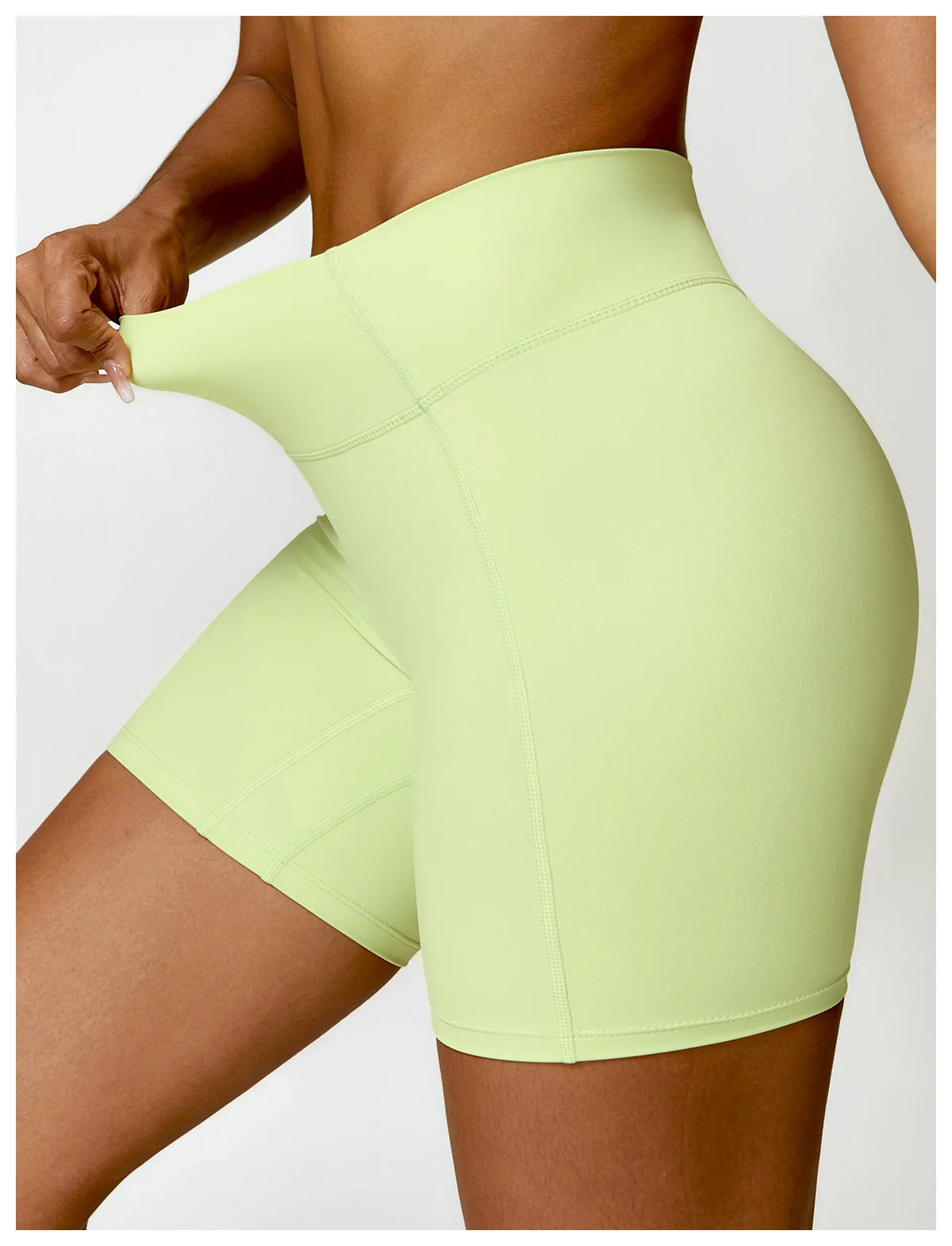 Fitness Shorts Women Yoga Shorts Running Cycling Shorts Breathable Sports Leggings High Waist Workout Gym Push Up Shorts Tights