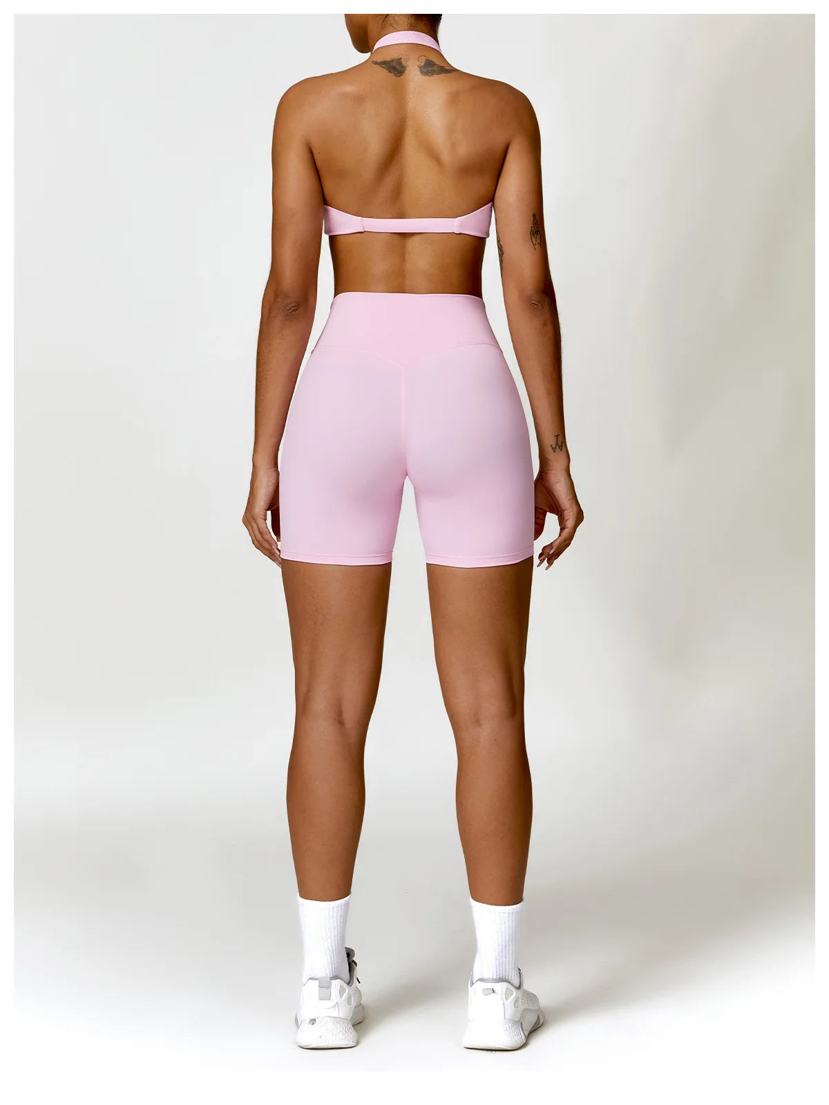Fitness Shorts Women Yoga Shorts Running Cycling Shorts Breathable Sports Leggings High Waist Workout Gym Push Up Shorts Tights