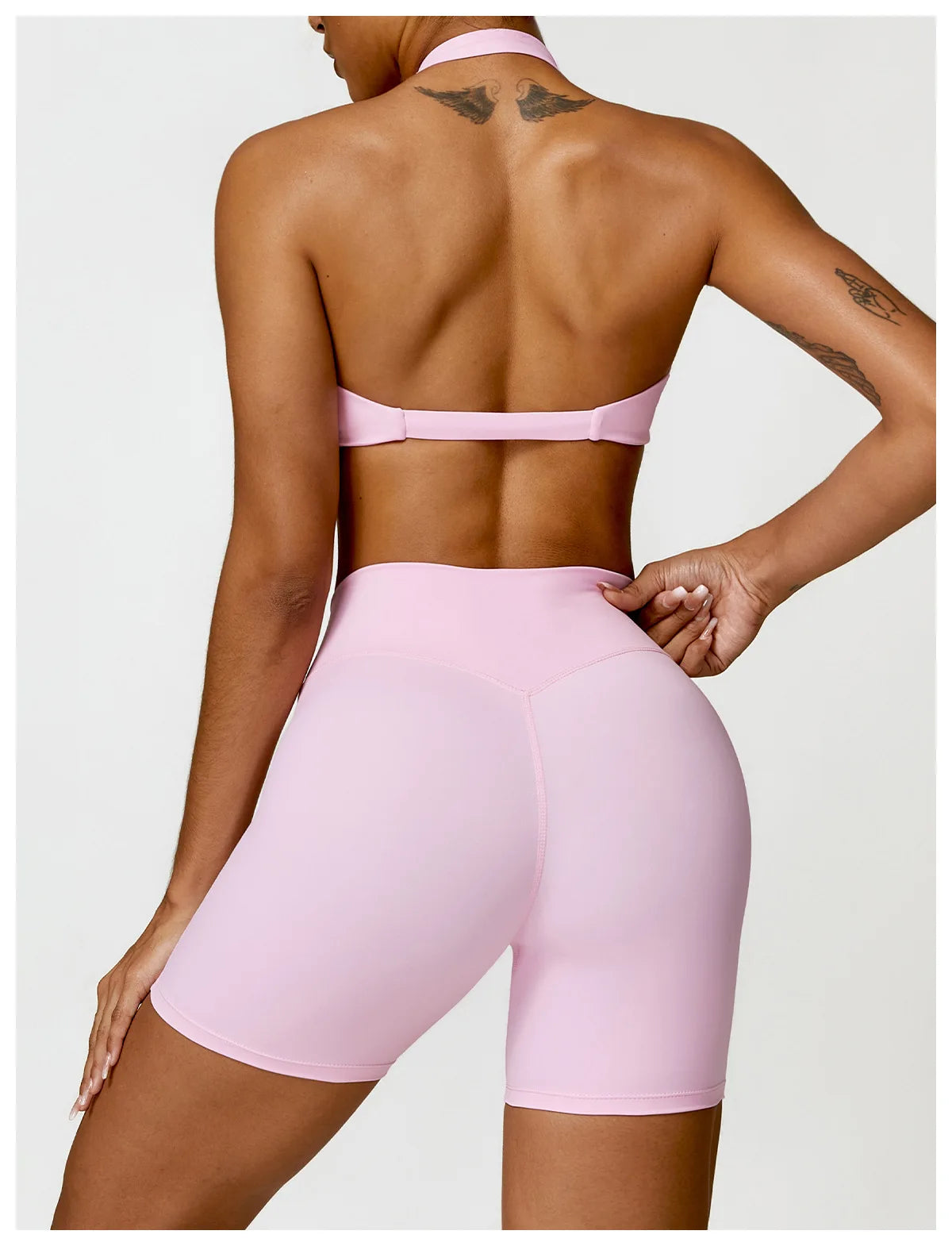 Fitness Shorts Women Yoga Shorts Running Cycling Shorts Breathable Sports Leggings High Waist Workout Gym Push Up Shorts Tights