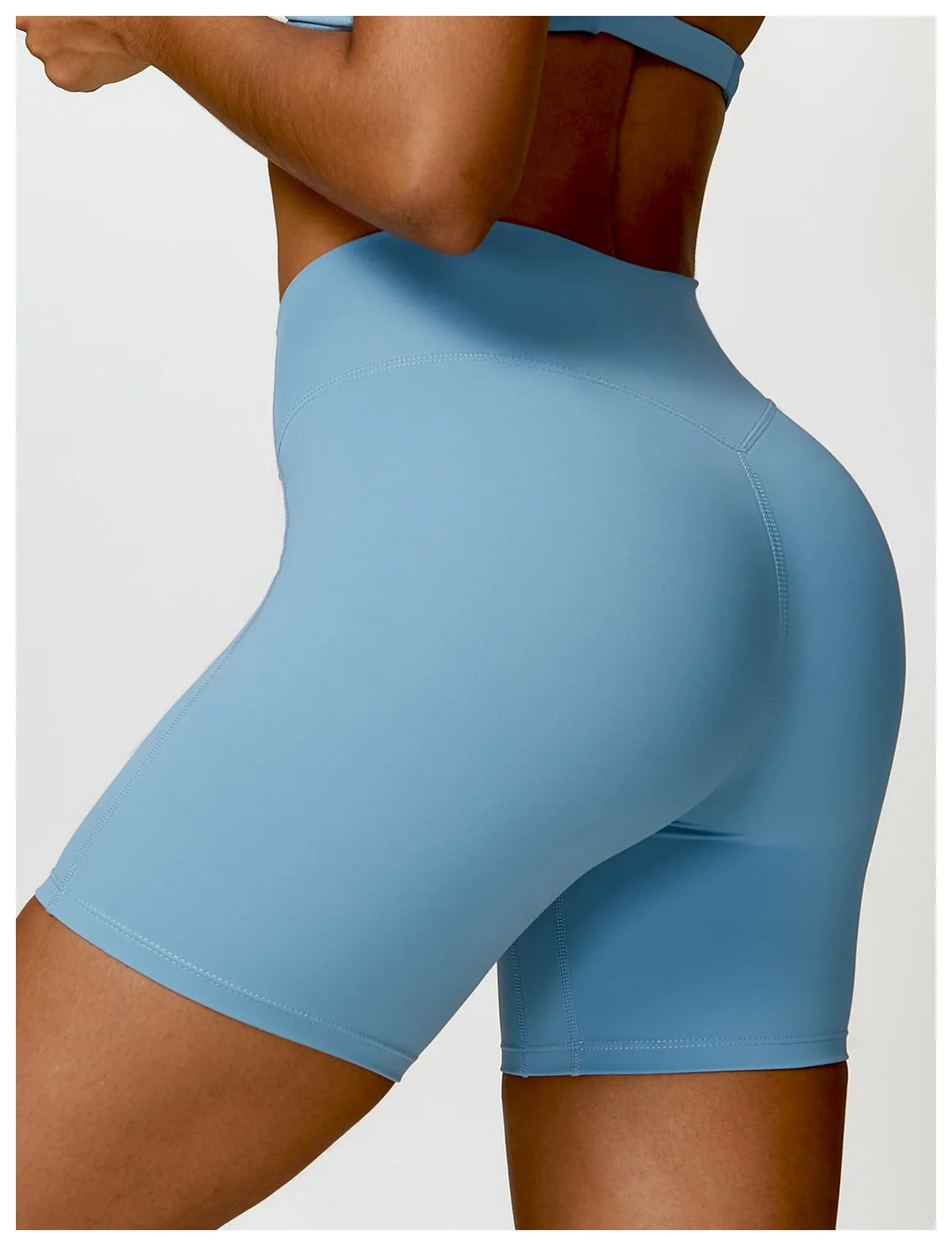Fitness Shorts Women Yoga Shorts Running Cycling Shorts Breathable Sports Leggings High Waist Workout Gym Push Up Shorts Tights
