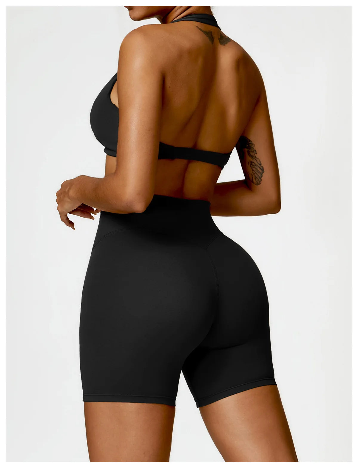 Fitness Shorts Women Yoga Shorts Running Cycling Shorts Breathable Sports Leggings High Waist Workout Gym Push Up Shorts Tights