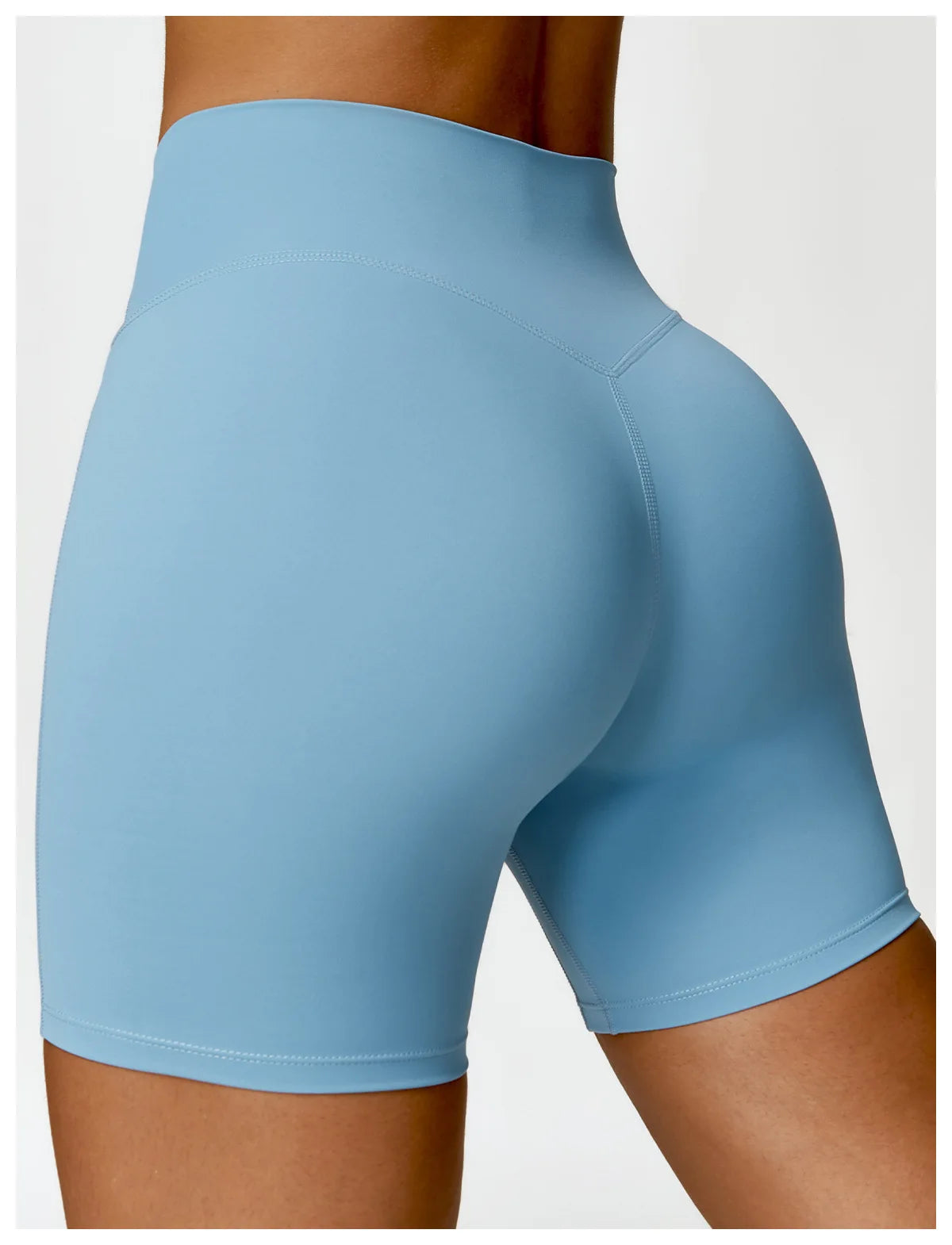 Fitness Shorts Women Yoga Shorts Running Cycling Shorts Breathable Sports Leggings High Waist Workout Gym Push Up Shorts Tights