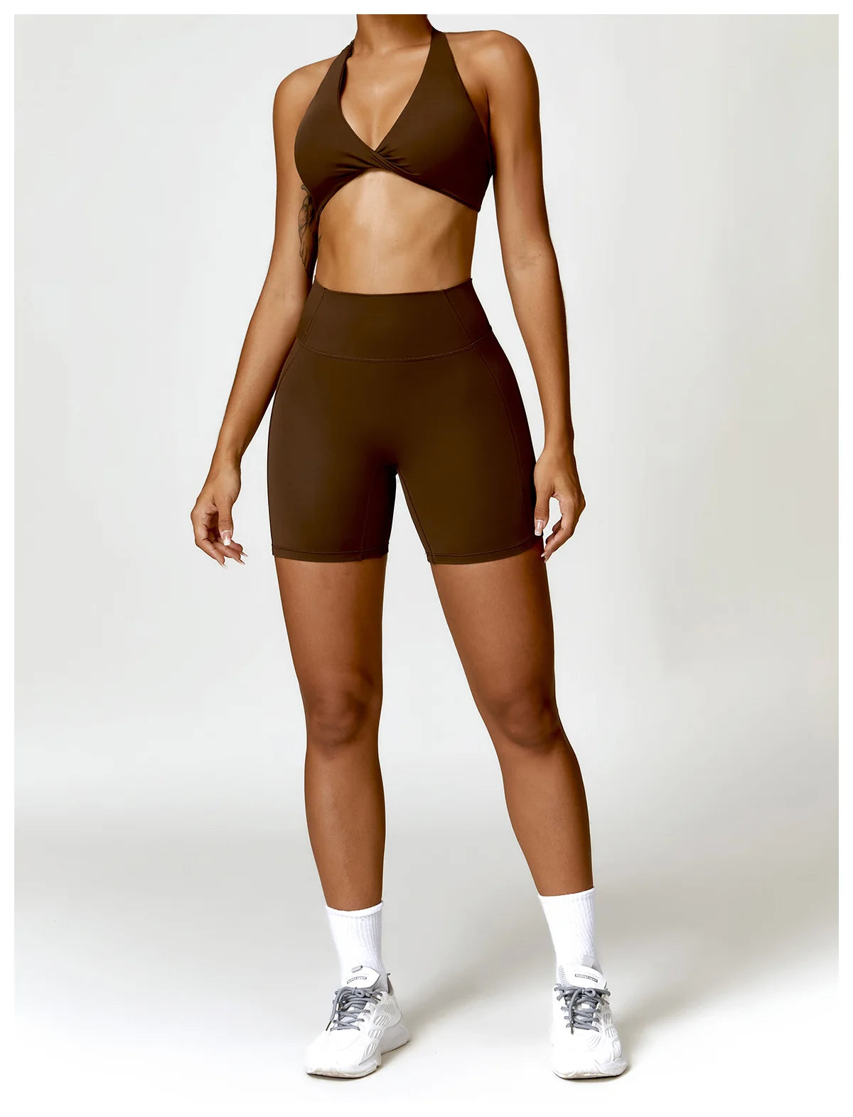 Fitness Shorts Women Yoga Shorts Running Cycling Shorts Breathable Sports Leggings High Waist Workout Gym Push Up Shorts Tights