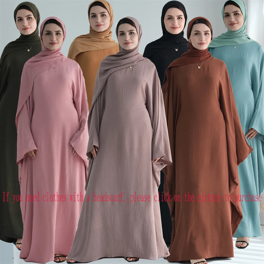 Ramadan Eid Satin Abaya Turkey Islam Muslim Maxi Dress Prayer Clothes Women Kaftan Kebaya Caftan Marocain Robe Femme Musulmane